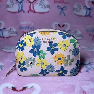 Kate Spade Multicolor Floral Pouch